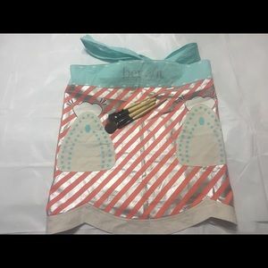 Benefit Cosmetics Makeup Apron & Brush Set!